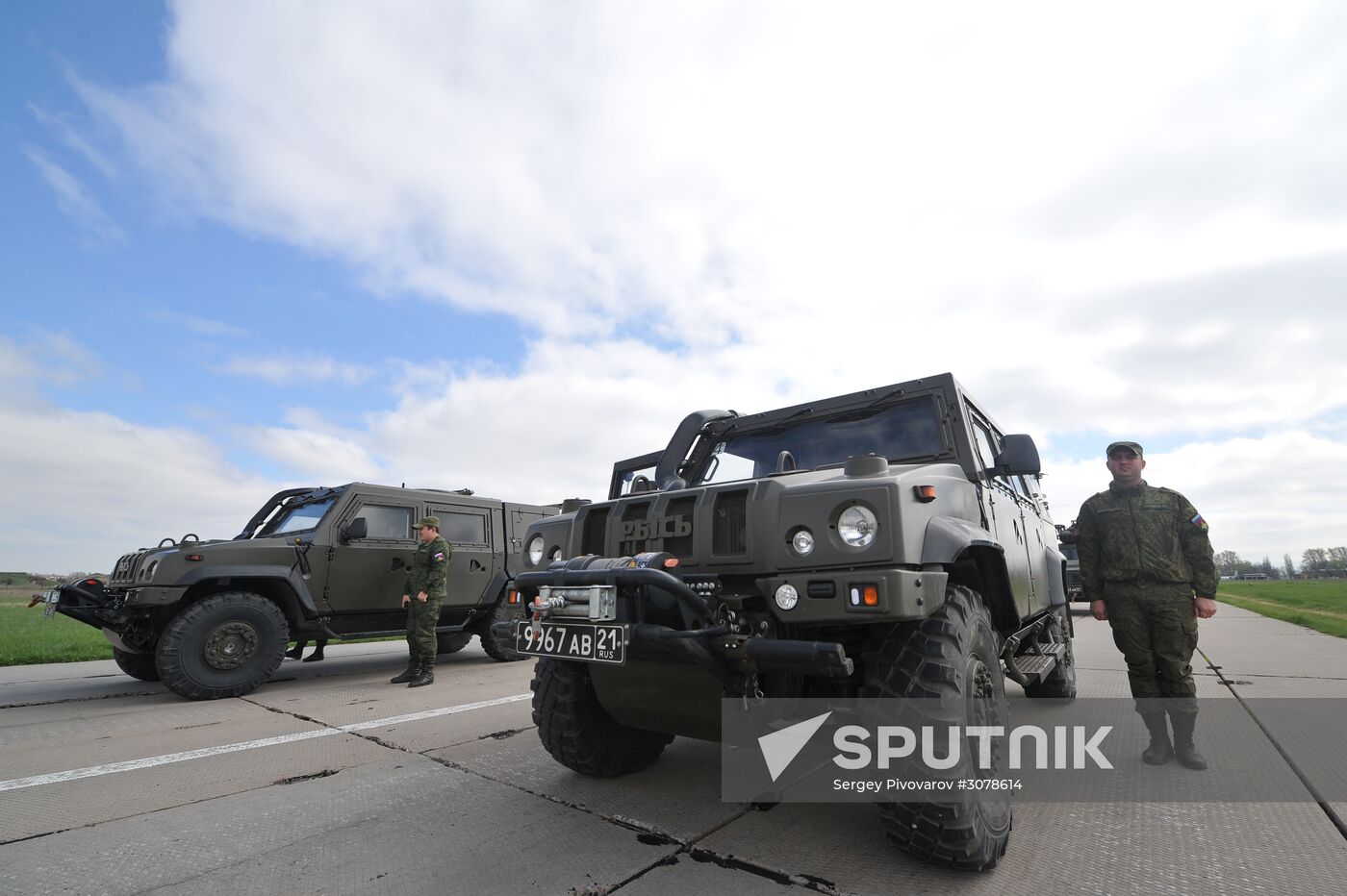 Victory Day parade practice in Rostov-on-Don