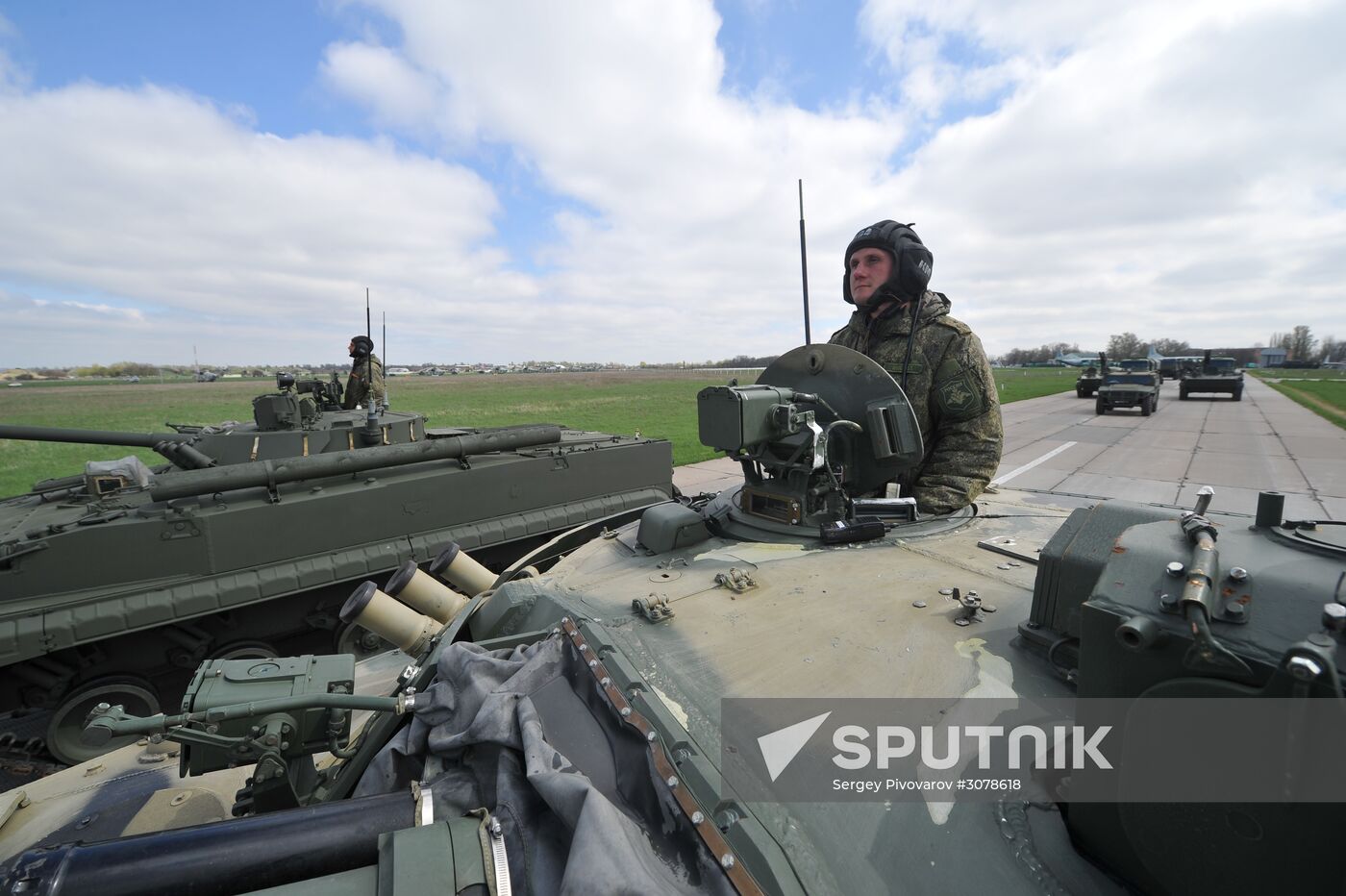 Victory Day parade practice in Rostov-on-Don