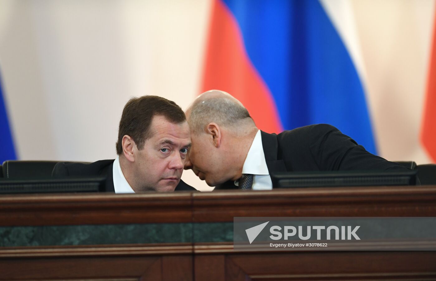 PM Medvedev attends expanded meeting of Finance Ministry Board