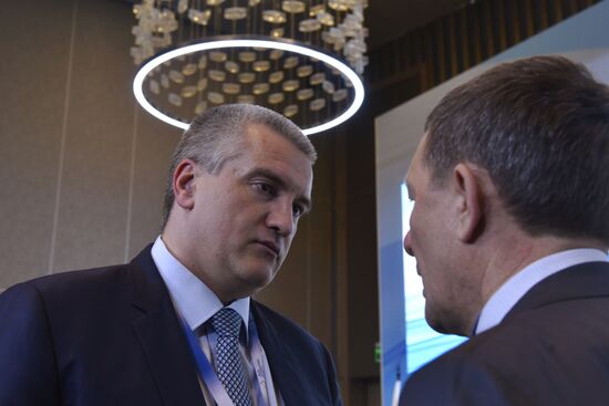 Yalta International Economic Forum in Crimea. Day One