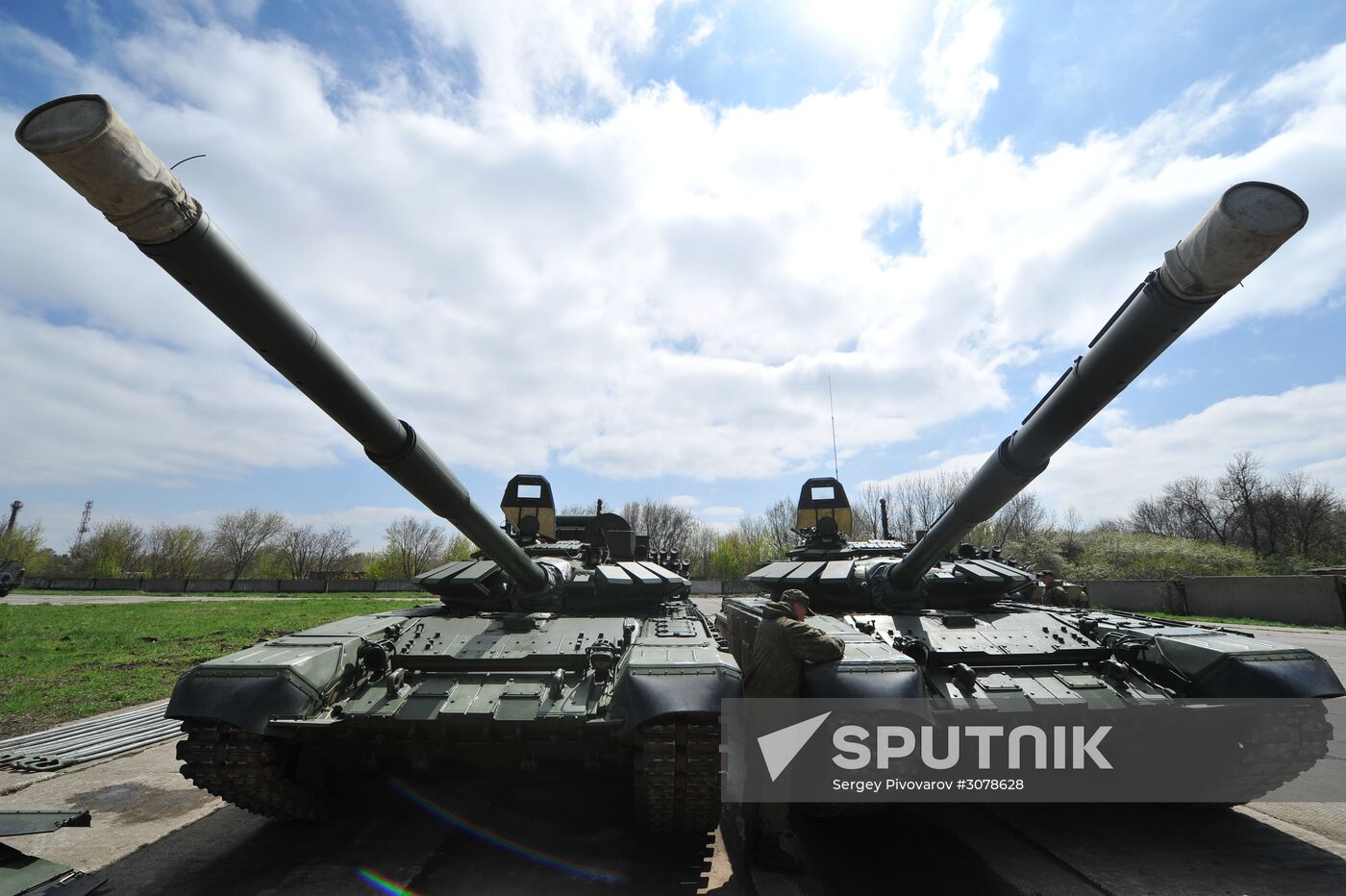 Victory Day parade practice in Rostov-on-Don