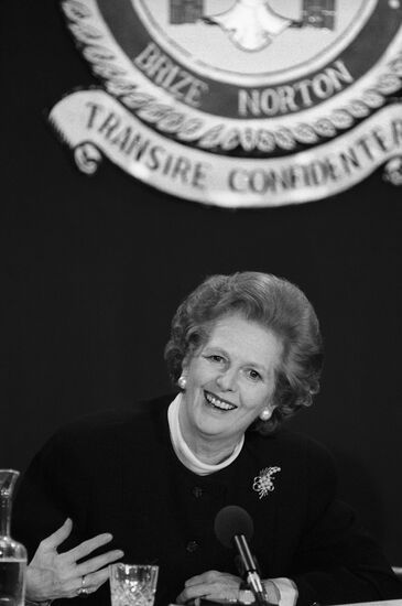 British PM Thatcher