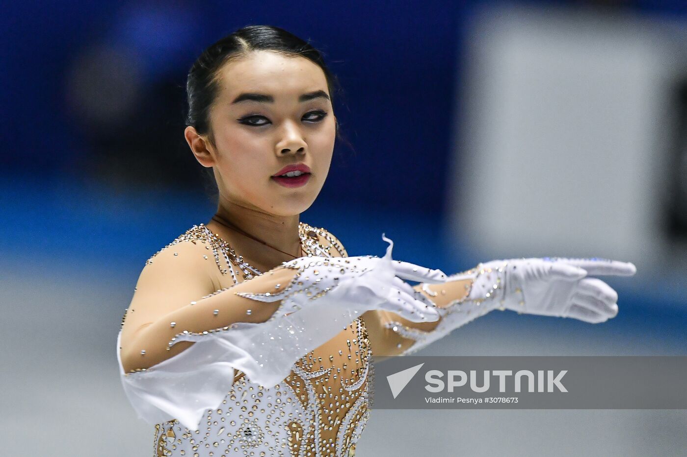 ISU World Team Trophy in Figure Skating. Women. Short program