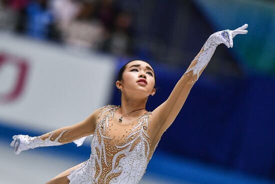 ISU World Team Trophy in Figure Skating. Women. Short program