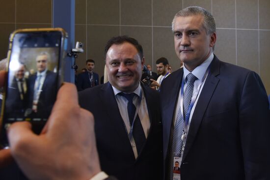 Yalta International Economic Forum in Crimea. Day One