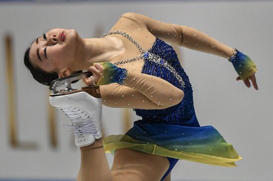 ISU World Team Trophy in Figure Skating. Women. Short program