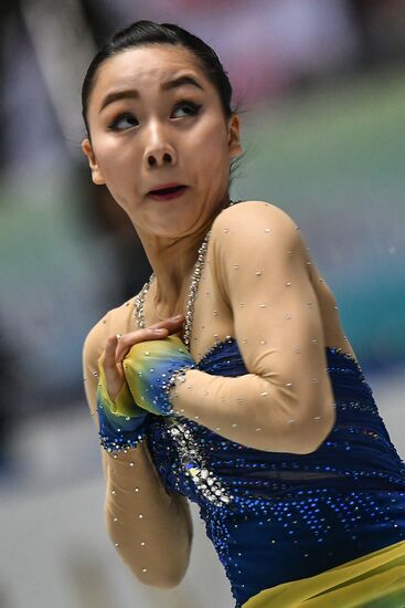 ISU World Team Trophy in Figure Skating. Women. Short program