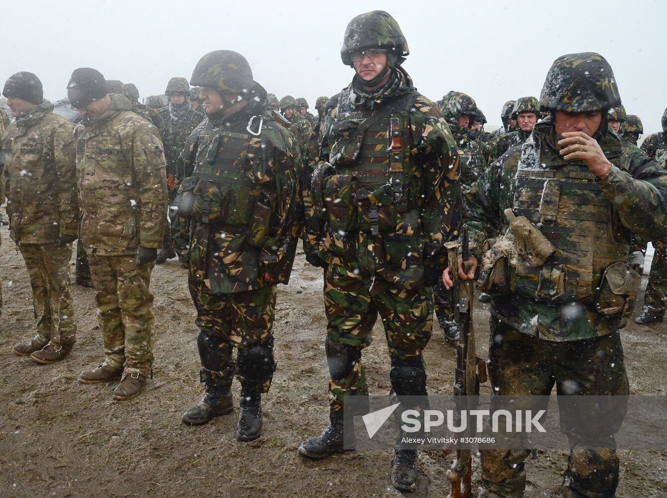 US and Romania joint military exercise within operation Atlantic Resolve