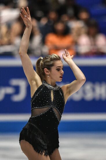 ISU World Team Trophy in Figure Skating. Women. Short program