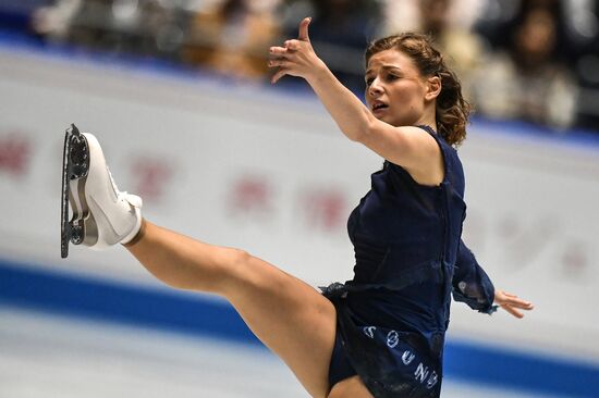 ISU World Team Trophy in Figure Skating. Women. Short program