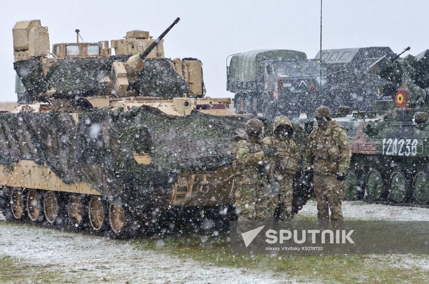 US and Romania joint military exercise within operation Atlantic Resolve