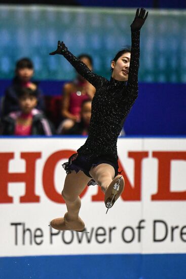 ISU World Team Trophy in Figure Skating. Women. Short program