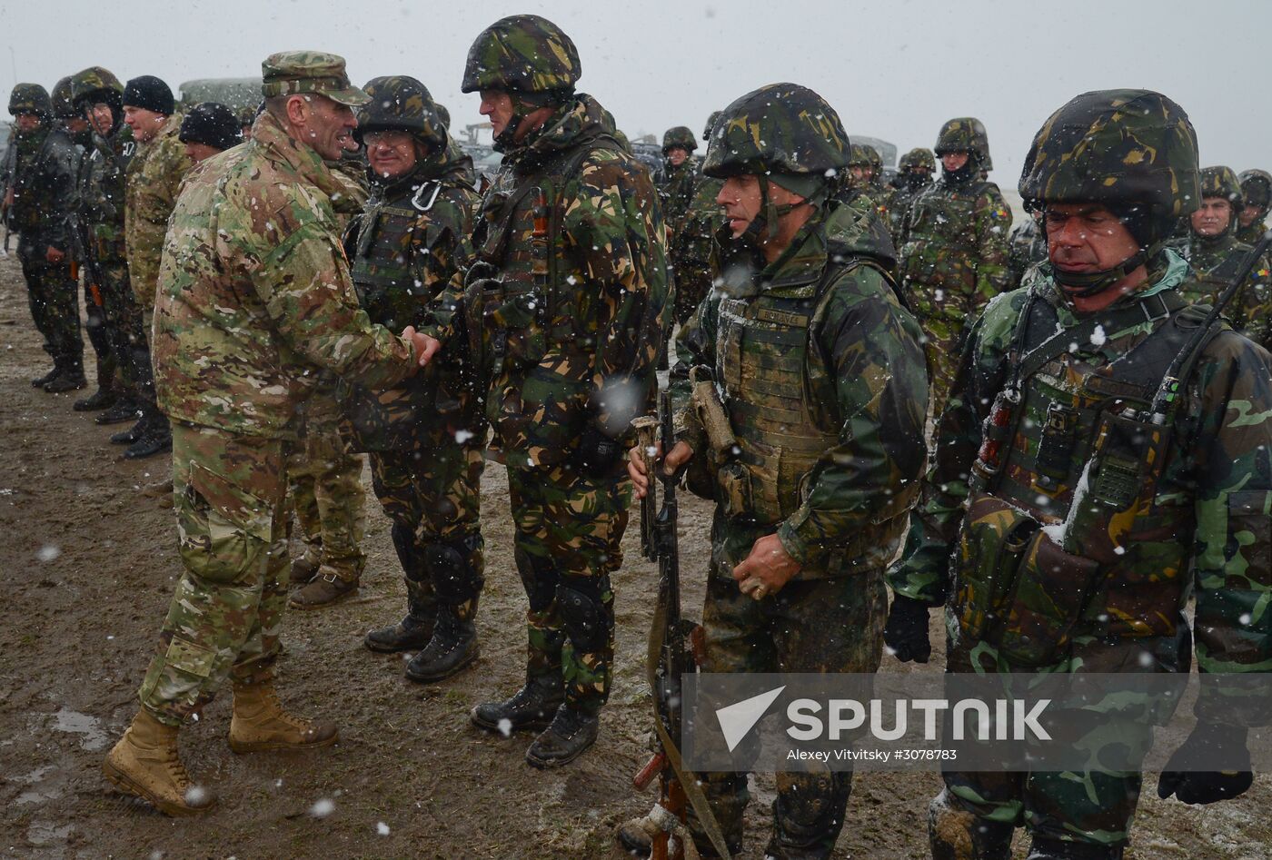 US and Romania joint military exercise within operation Atlantic Resolve