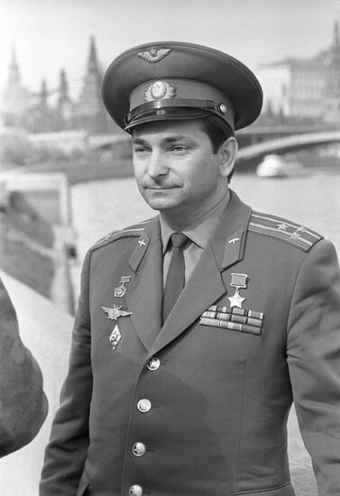 Soviet cosmonaut Valery Bykovsky