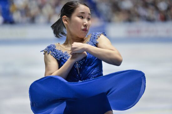 ISU World Team Trophy in Figure Skating. Women. Short program