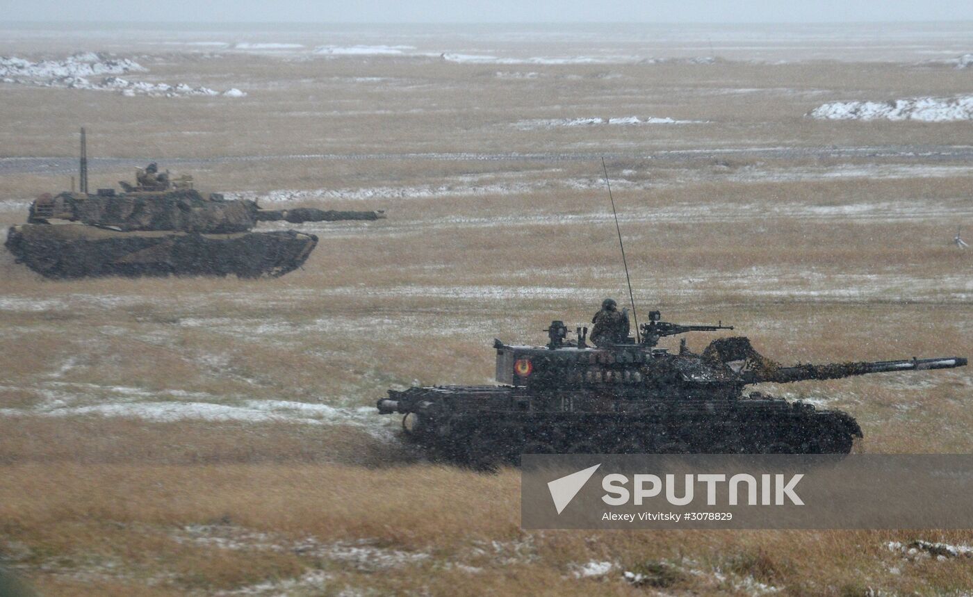US and Romania joint military exercise within operation Atlantic Resolve