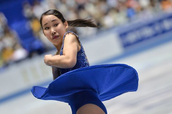 ISU World Team Trophy in Figure Skating. Women. Short program