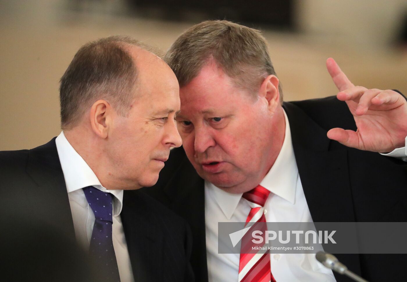 Russian President Vladimir Putin chairs meeting of Russian Pobeda (Victory) Organizing Committee