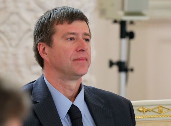 Russian President Vladimir Putin chairs meeting of Russian Pobeda (Victory) Organizing Committee