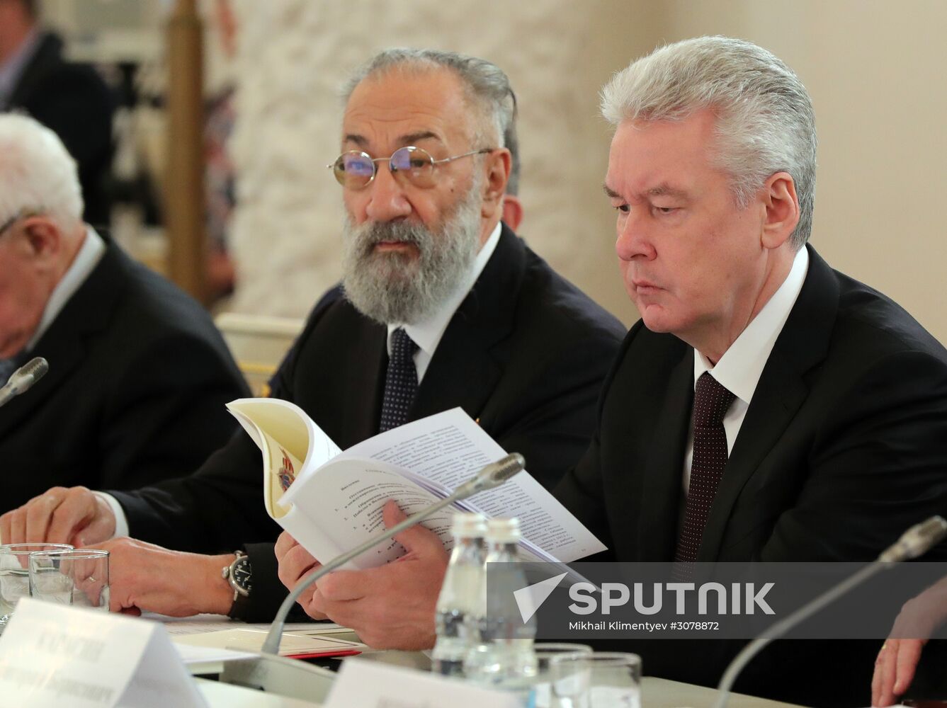 Russian President Vladimir Putin chairs meeting of Russian Pobeda (Victory) Organizing Committee