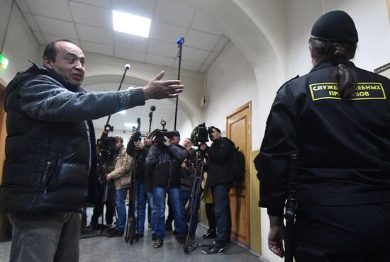Examining investigation's request for Akram Azimov's arrest