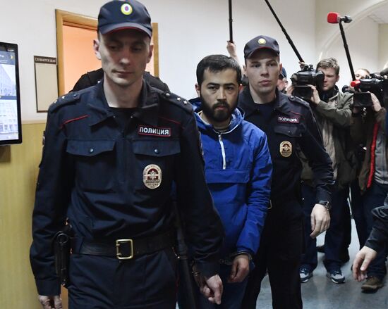 Reviewing investigation's request for Akram Azimov's arrest