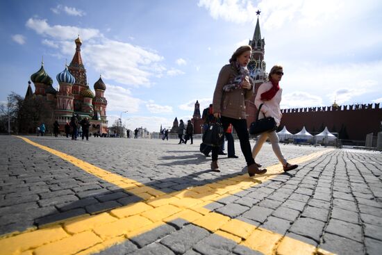 Views of Moscow. Red Square