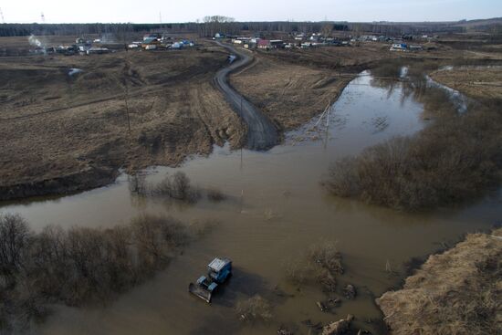 Spring in Novosibirsk Region