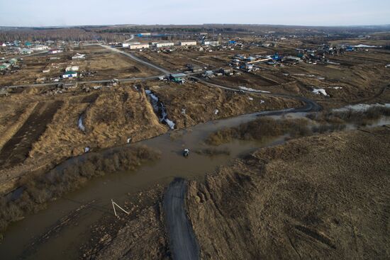 Spring in Novosibirsk Region