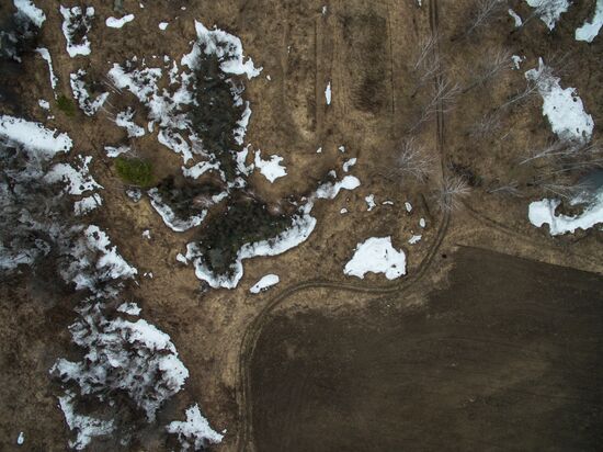 Spring in Novosibirsk Region
