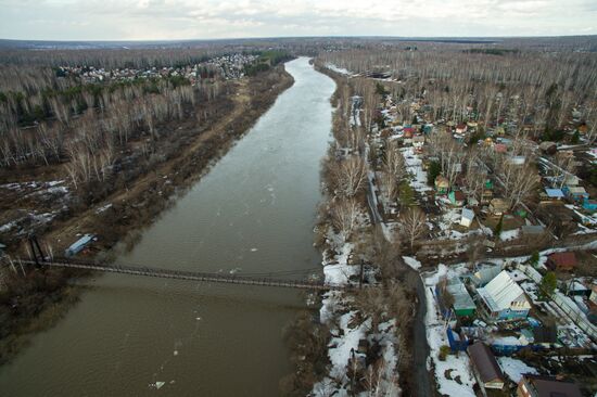 Spring in Novosibirsk Region