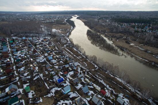 Spring in Novosibirsk Region