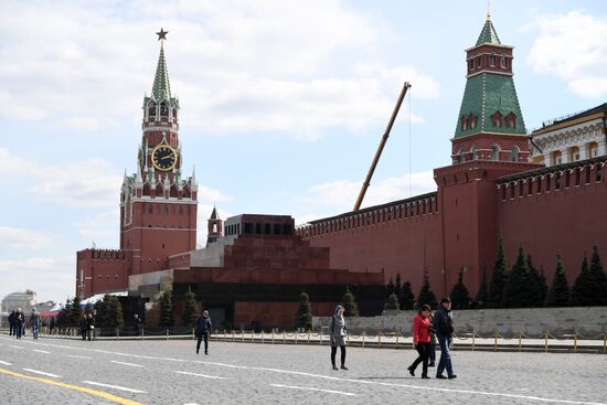 Moscow views. Red Square
