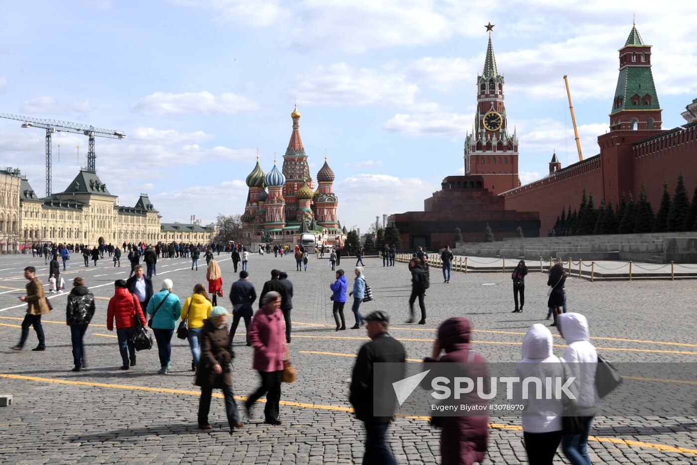 Moscow views. Red Square