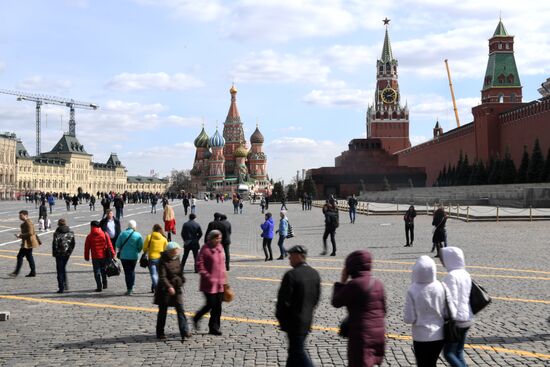 Moscow views. Red Square