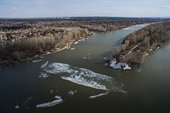 Spring in Novosibirsk Region