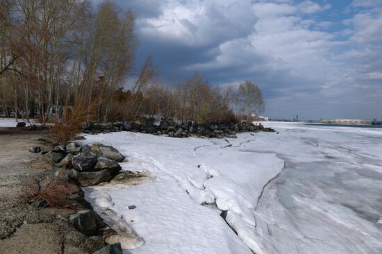 Spring in Novosibirsk Region