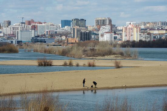 Spring in Novosibirsk Region