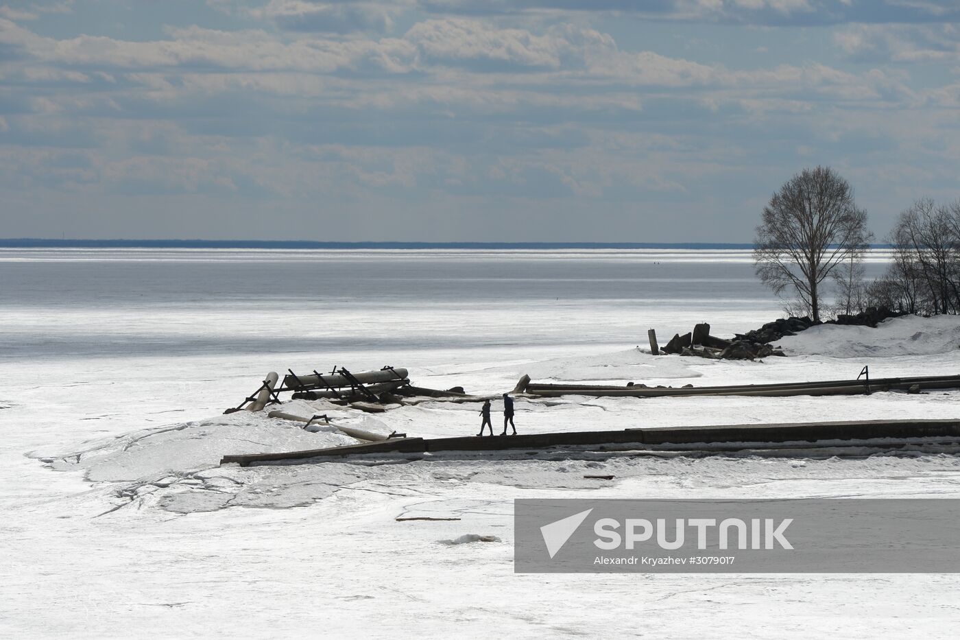 Spring in Novosibirsk Region