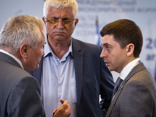 Yalta International Economic Forum in Crimea. Day 1