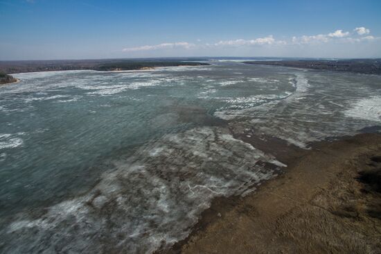 Spring in Novosibirsk Region