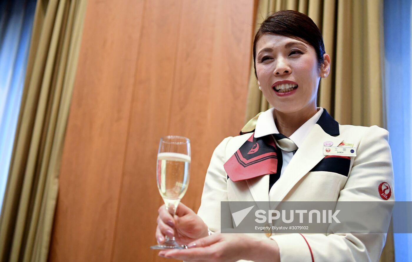 Celebration of 50th anniversary of opening up of air communications between Tokyo and Moscow