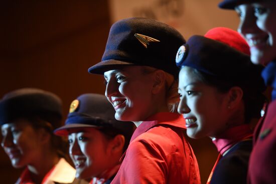 Celebration of 50th anniversary of opening up of air communications between Tokyo and Moscow