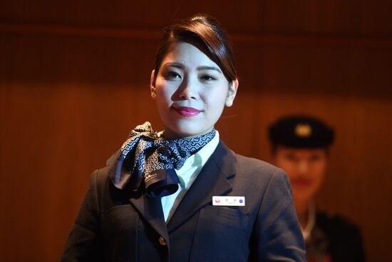Celebration of 50th anniversary of opening up of air communications between Tokyo and Moscow