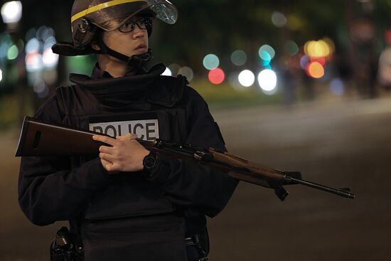 Aftermath of Paris shooting near Champs-Elysees