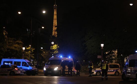 Aftermath of Paris shooting near Champs-Elysees