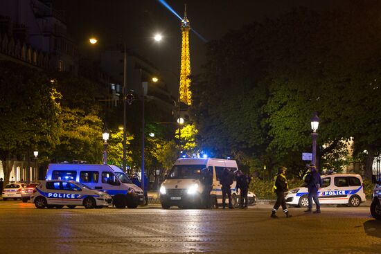 Aftermath of Paris shooting near Champs-Elysees