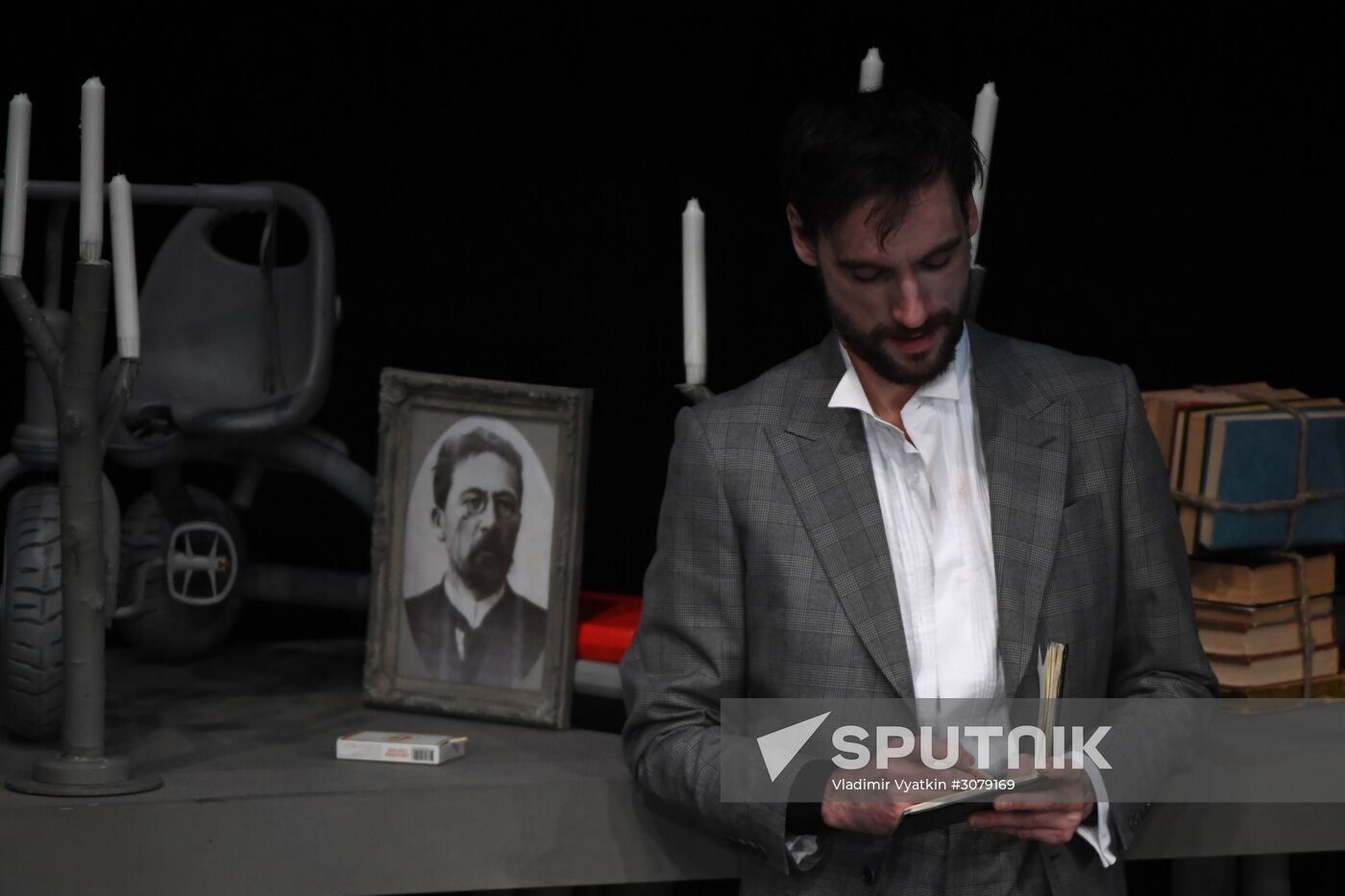 Pre-premiere show of The Seagull 73458 based on Anton Chekhov's play