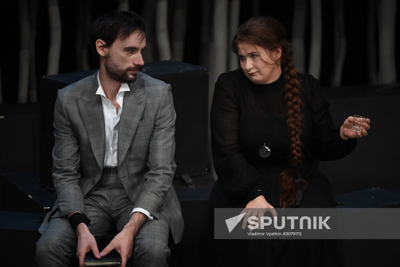 Pre-premiere show of The Seagull 73458 based on Anton Chekhov's play