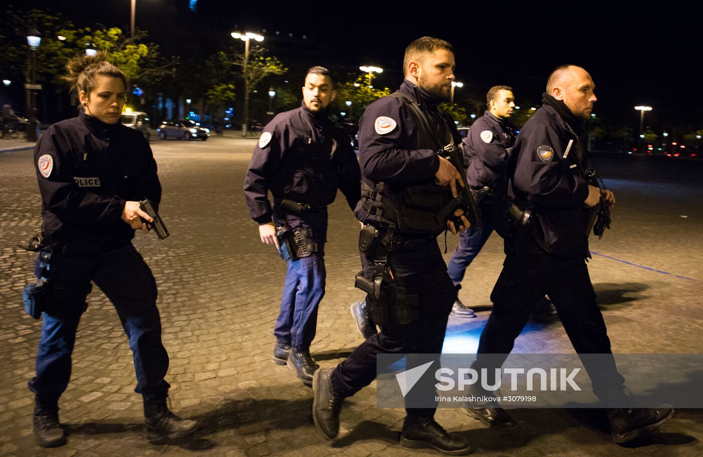 Aftermath of Paris shooting near Champs-Elysees